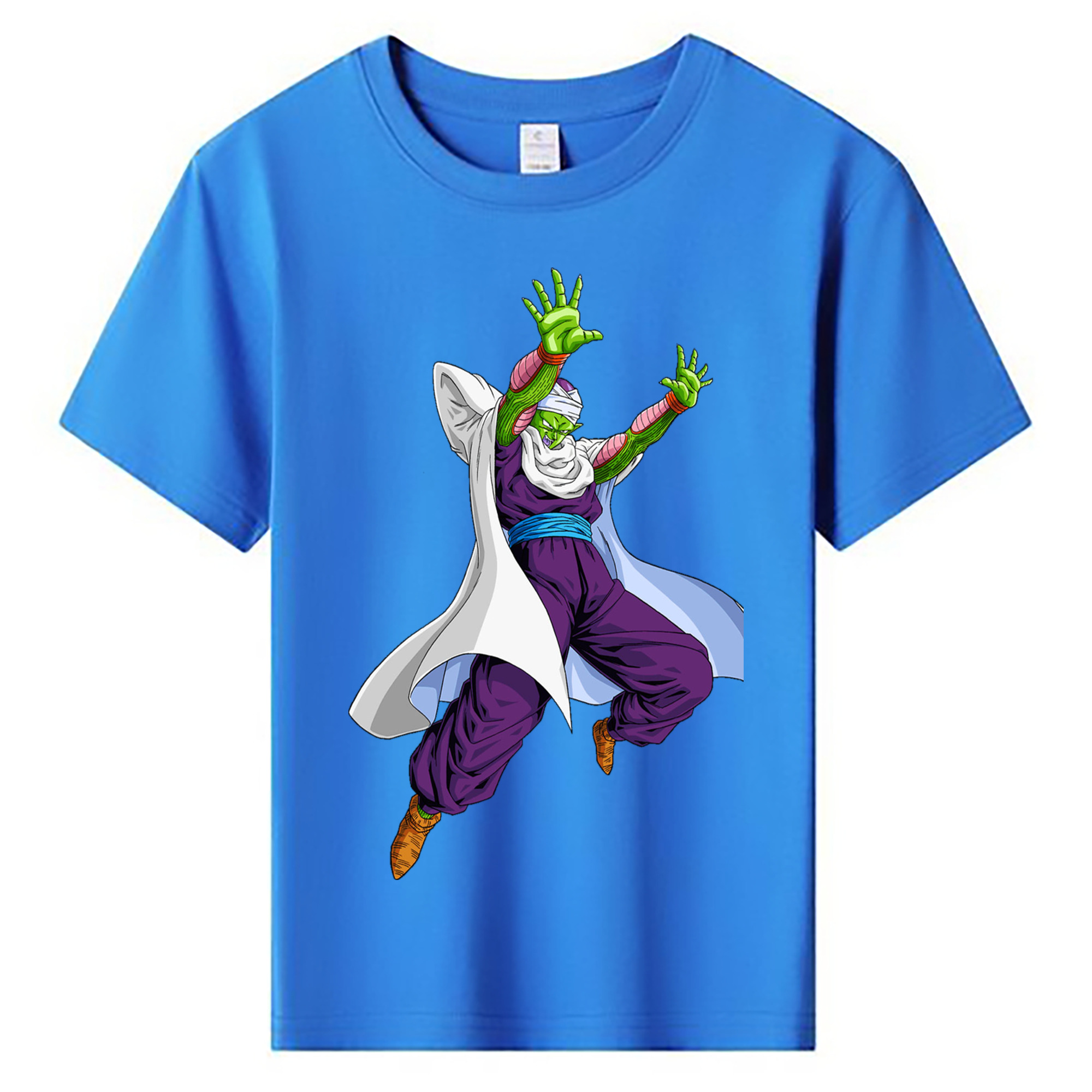 （画像用） ドラゴンボール ピッコロ DRAGON BALL Piccolo 綿100％キッズTシャツ（フロントプリント）